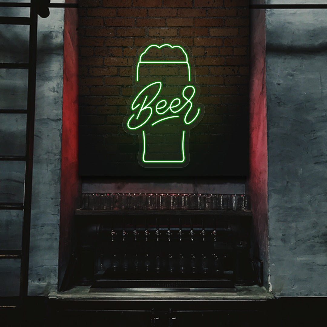 Beer Glass Neon Sign image 2