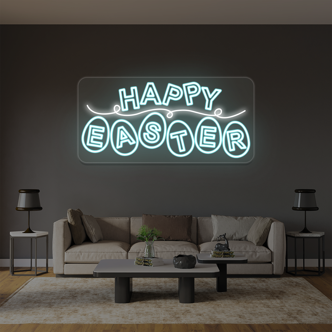 Happy Easter Neon Sign image 1