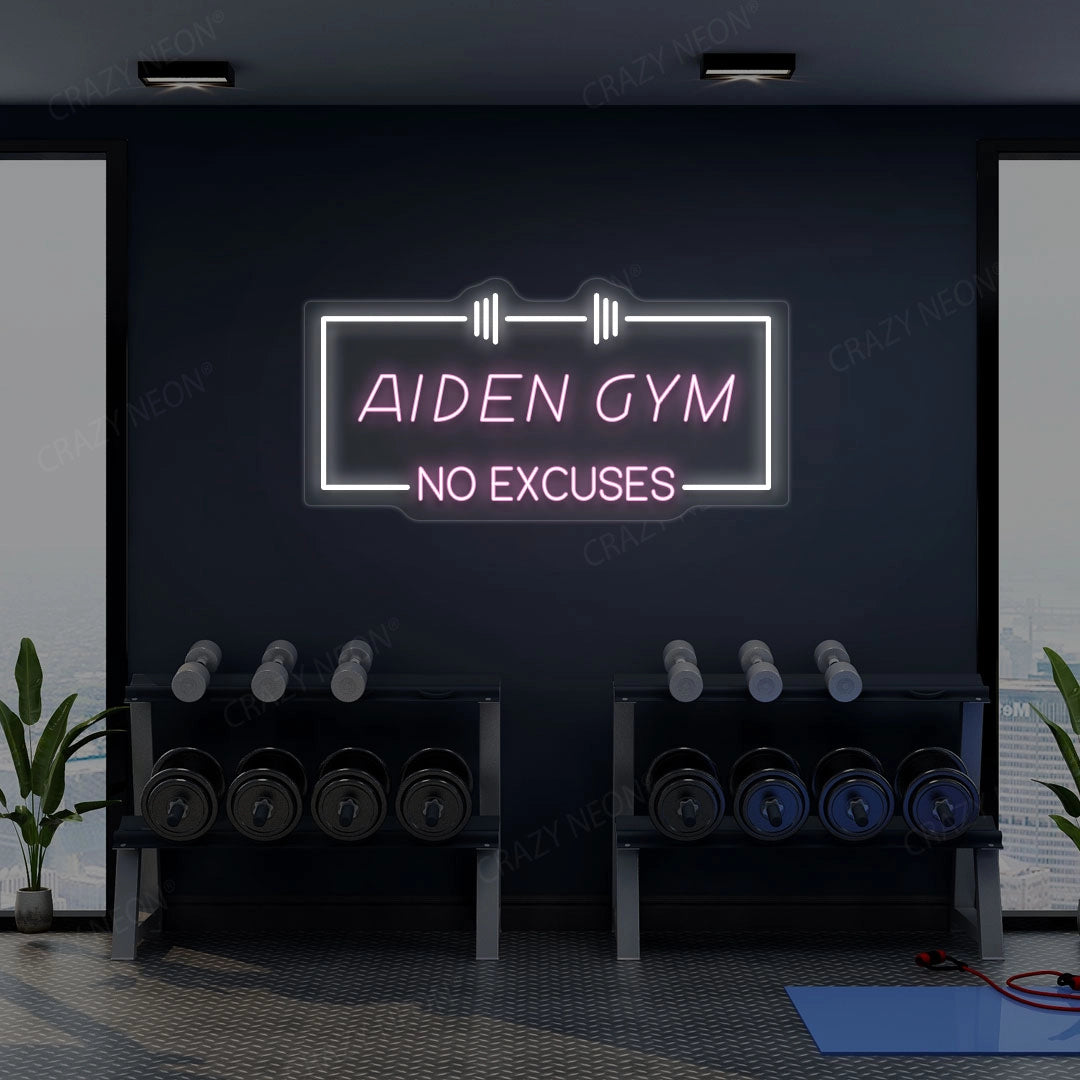 Personalized Gym Neon Sign image 1