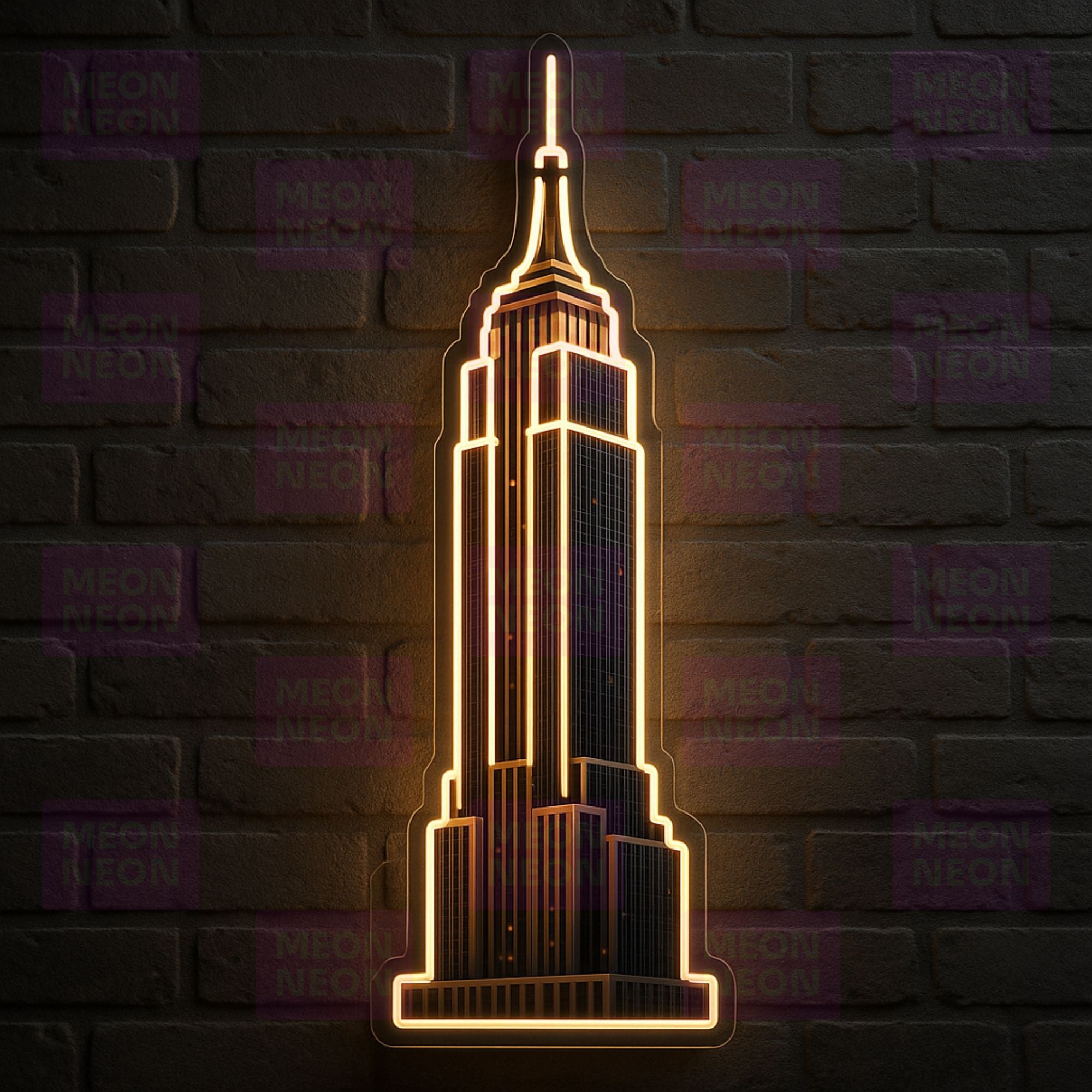 Empire State Building Neon Sign