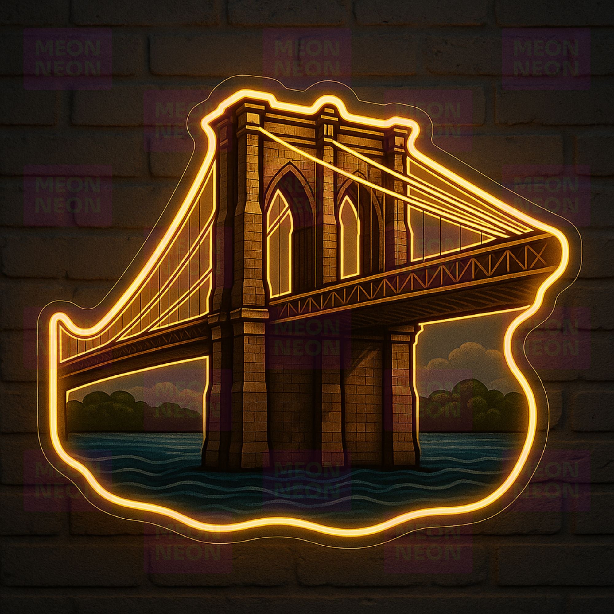 Brooklyn Bridge Classic Neon Sign