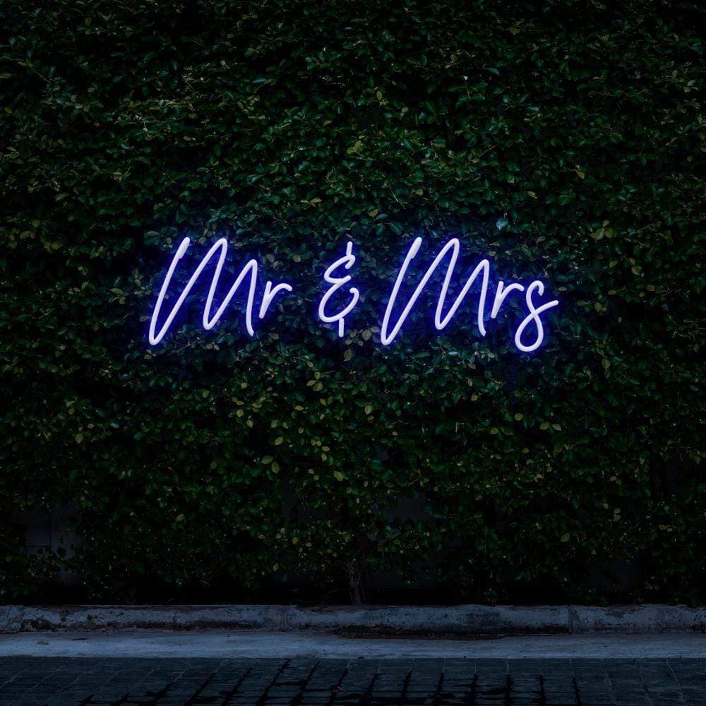 "Mr & Mrs" Neon Sign image 1