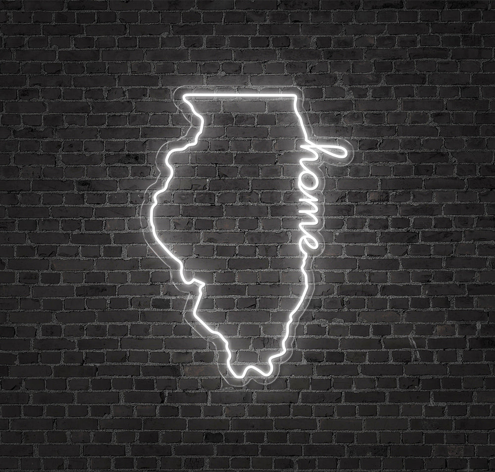 Illinois LED Neon Sign! image 2