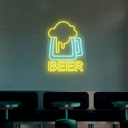 Beer Jug Neon Sign - Multicolor image 0