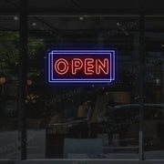 Multicolor Open Sign image 0