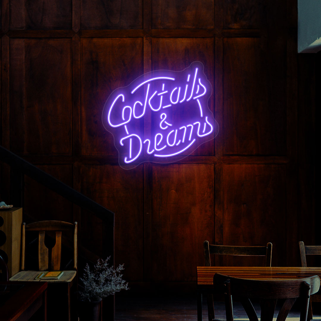 Cocktails and Dreams Neon Sign image 5