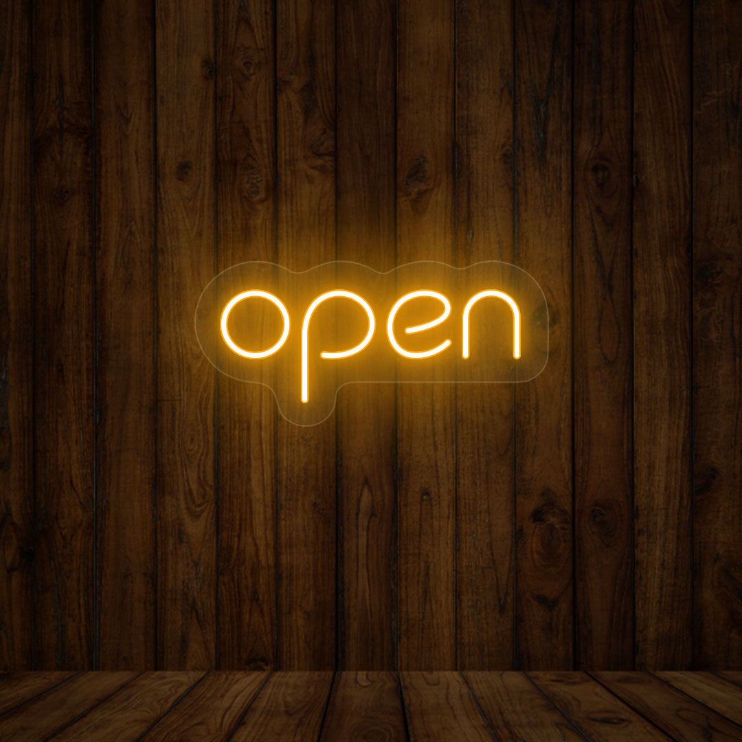 Open Single Color Sign image 1