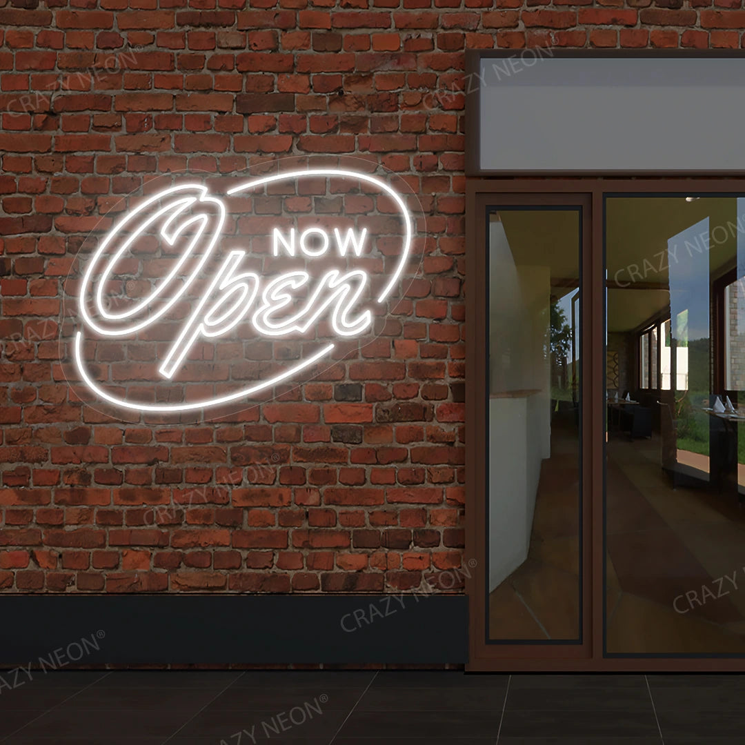 Now Open Neon Sign image 4