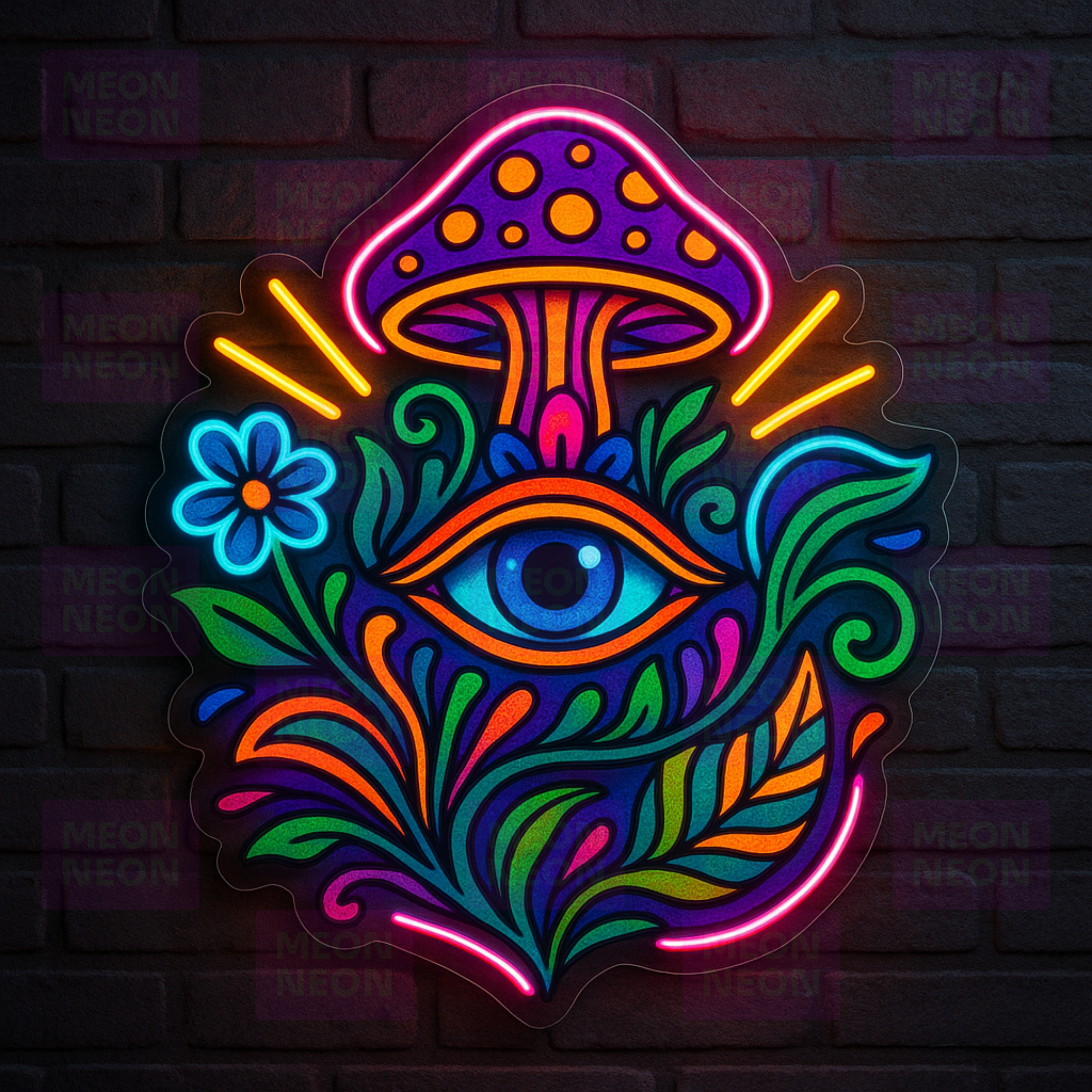 Third Eye Awakening LED Neon Sign