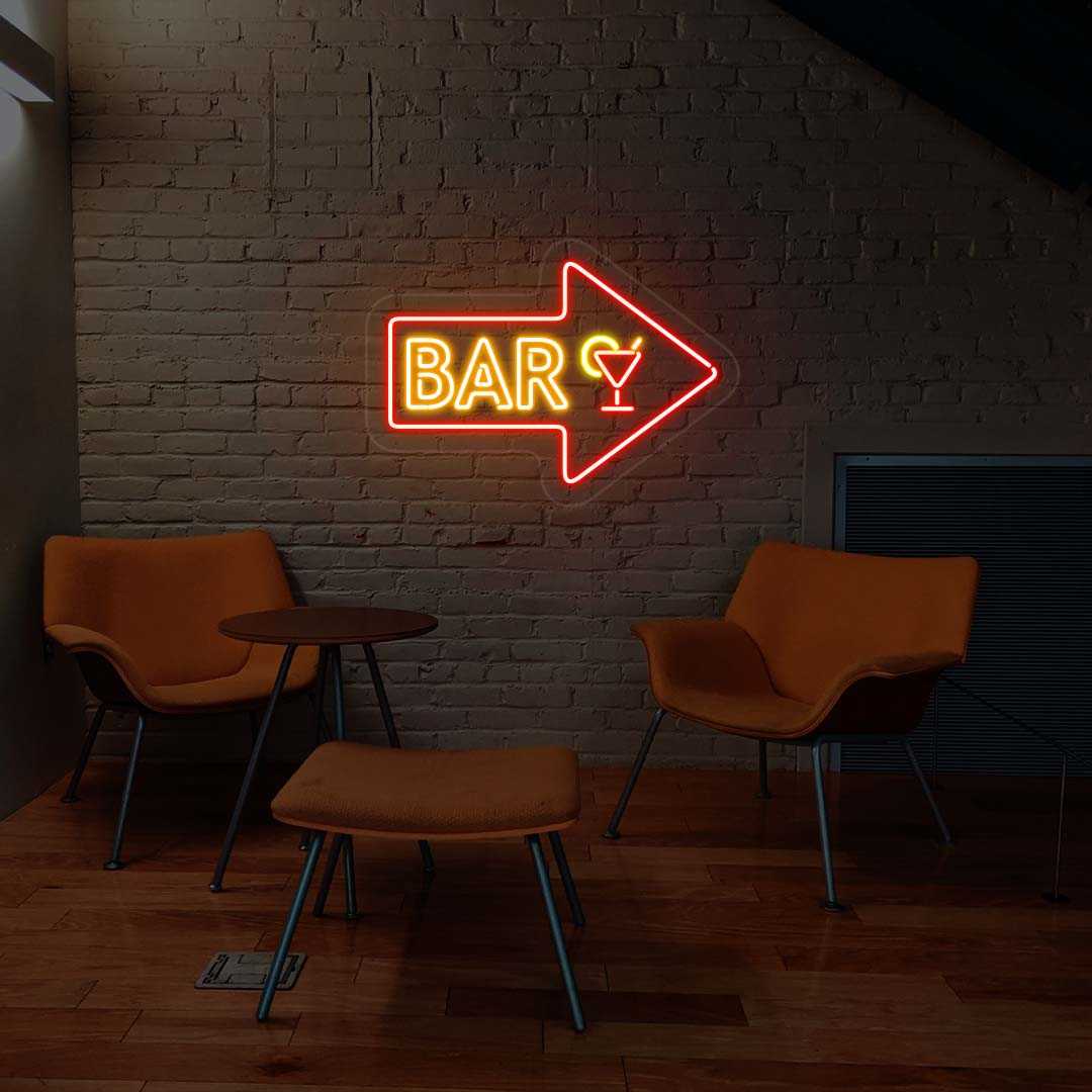 Bar Arrow Neon Sign image 3