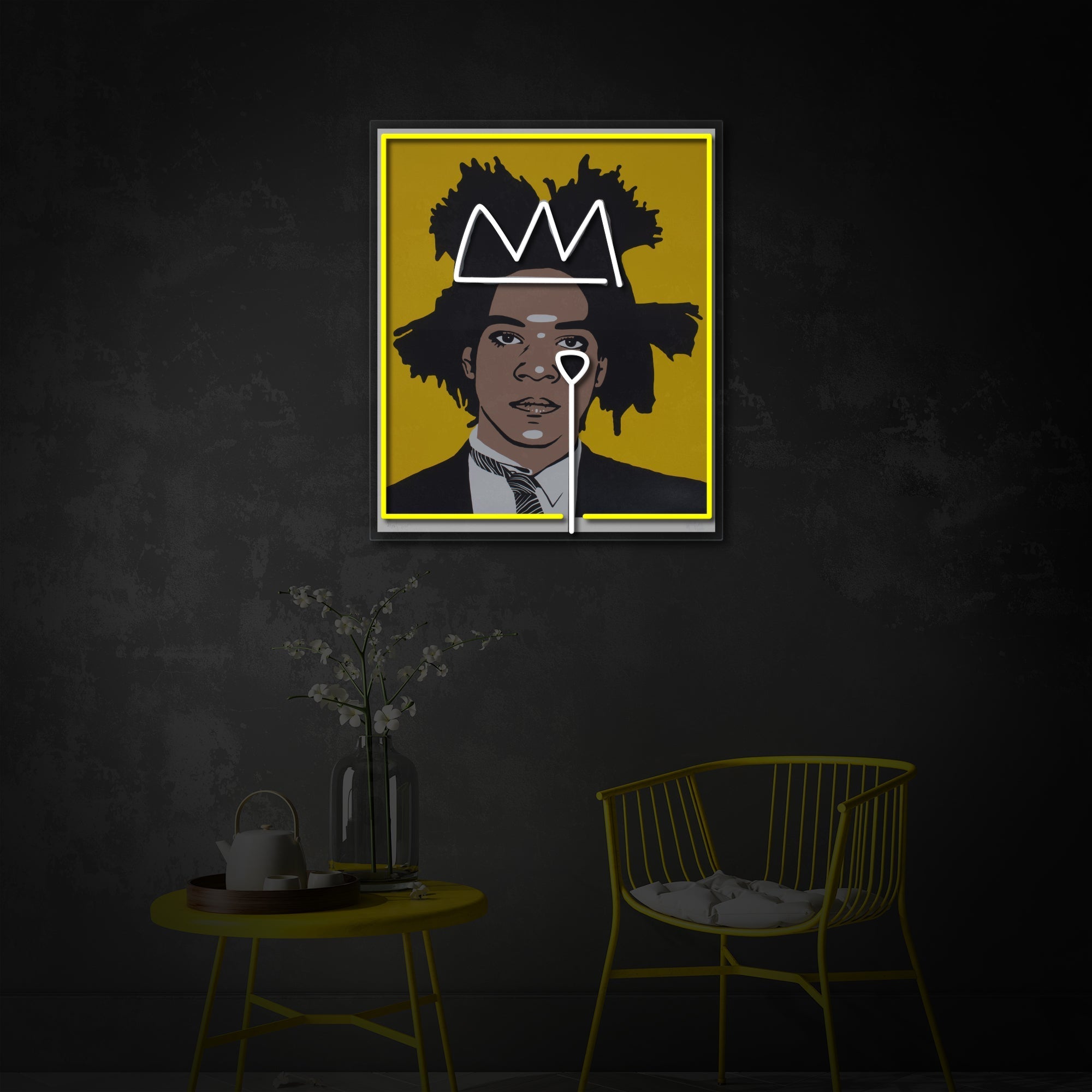 Artist Jean LED Neon Sign | Street Art Wall Decor