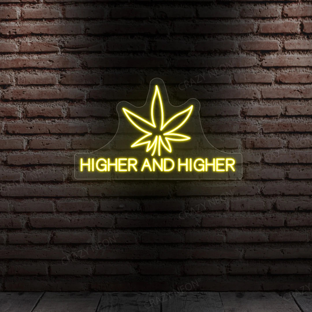 Higher Neon Sign image 0