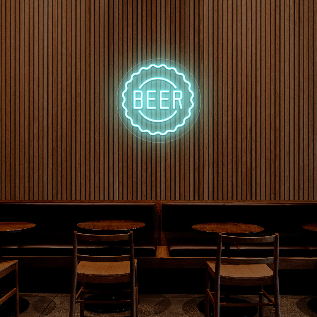 Beer Cap Neon Sign image 6