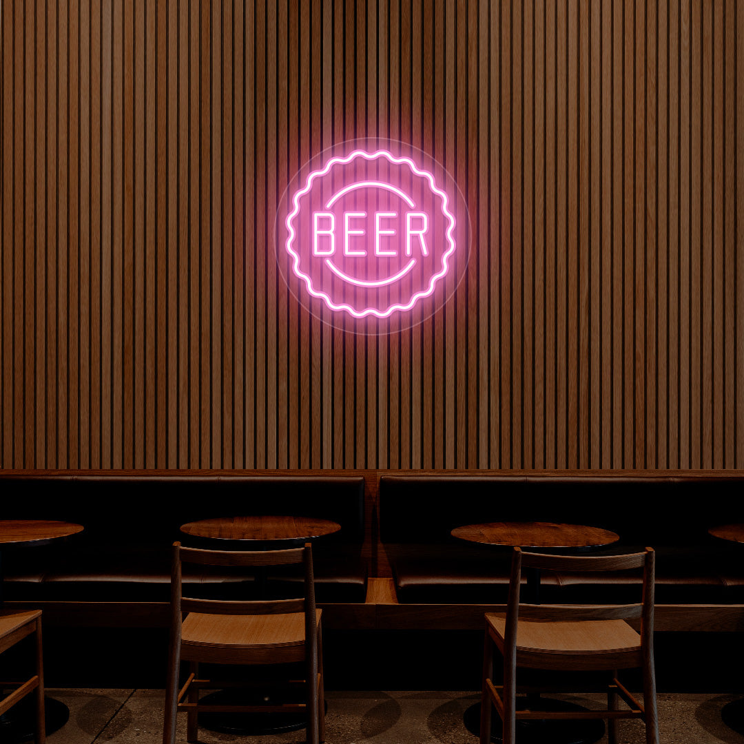 Beer Cap Neon Sign image 4
