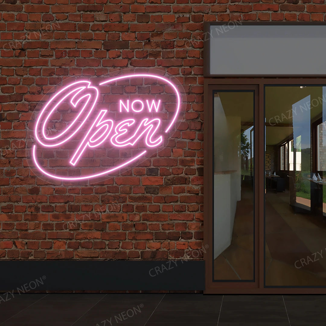 Now Open Neon Sign image 2
