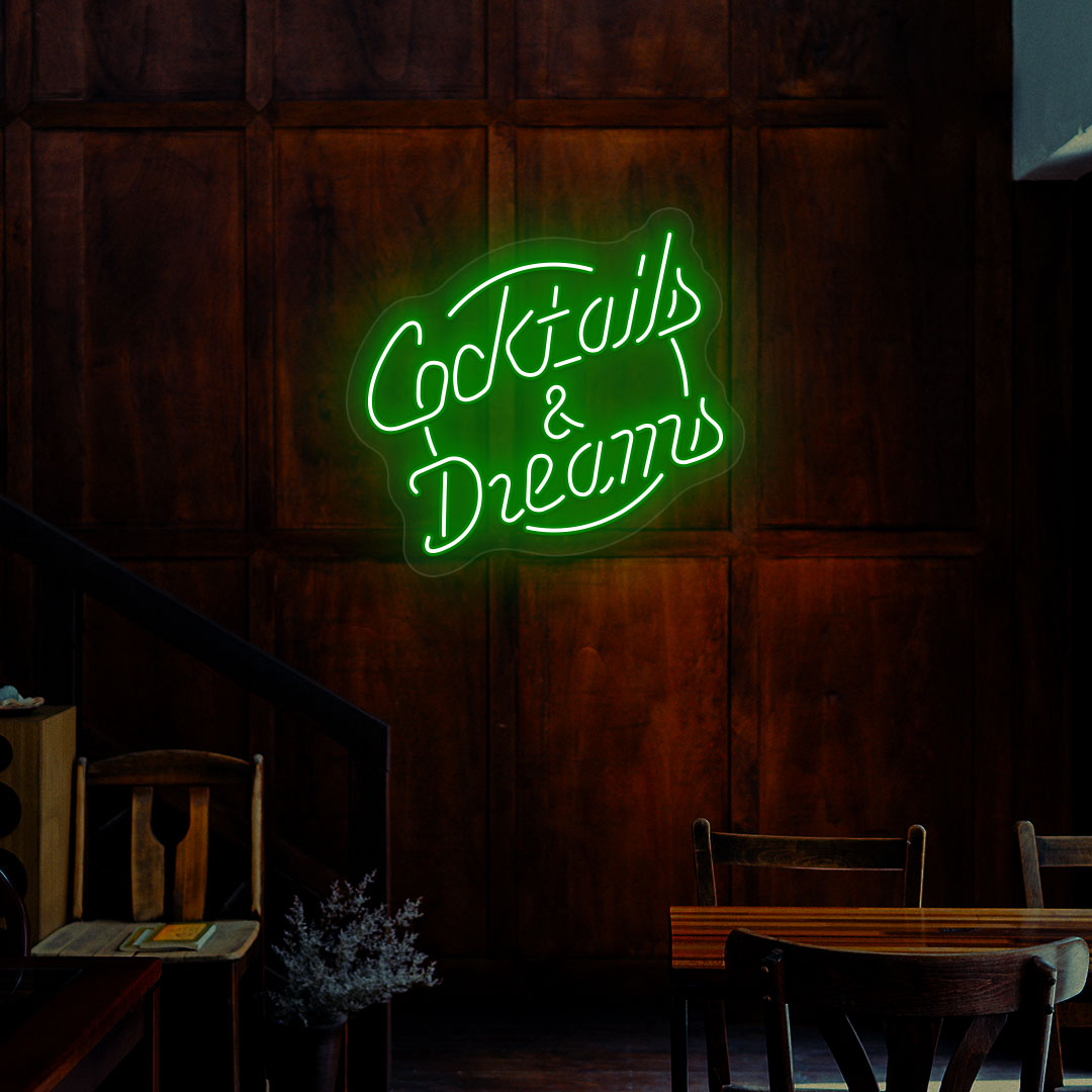 Cocktails and Dreams Neon Sign image 7