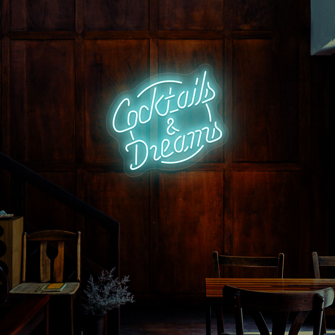 Cocktails and Dreams Neon Sign image 6
