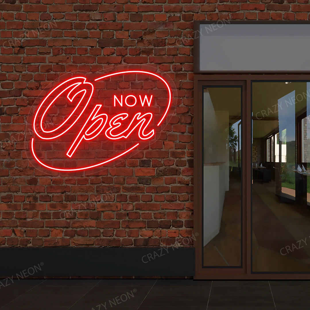 Now Open Neon Sign image 8