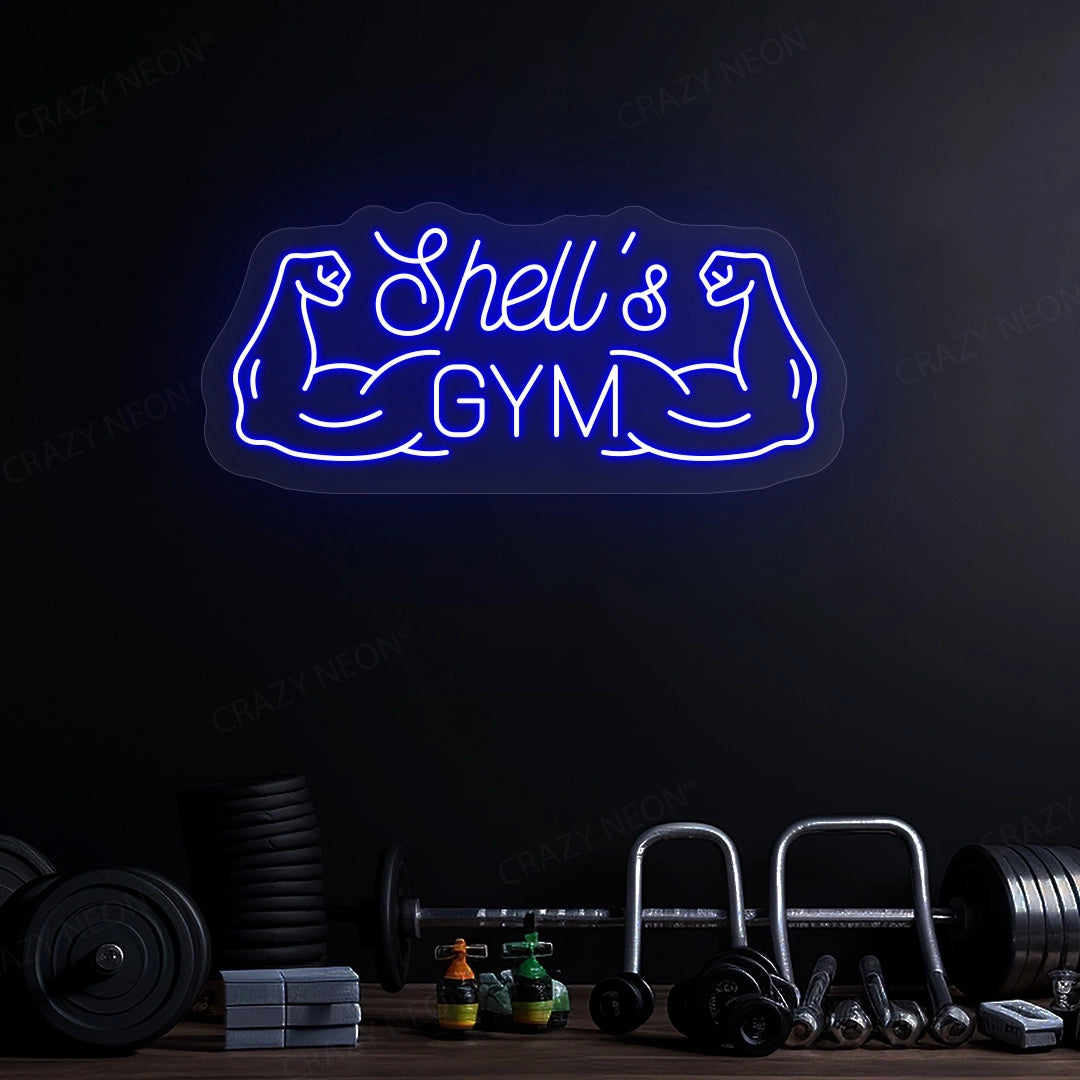 Personalized Muscle Neon Sign image 0