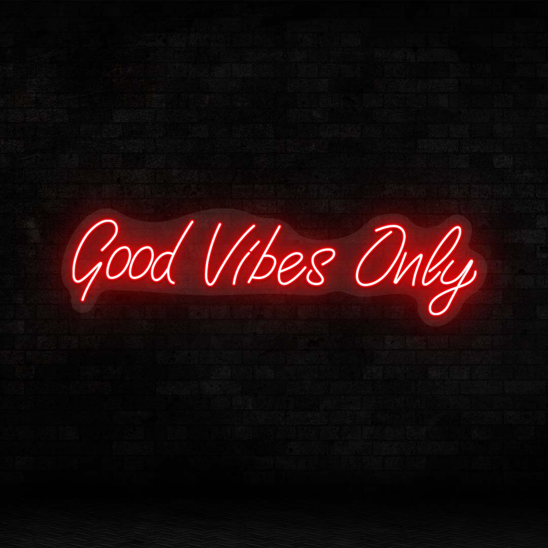 Good Vibes Only Sign image 0