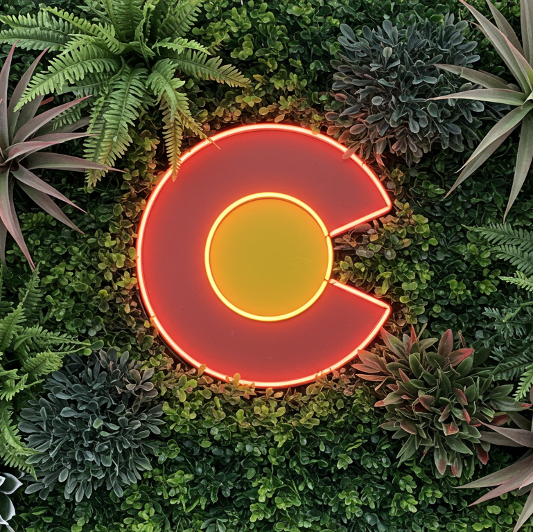 Colorado State Logo LED Neon Sign