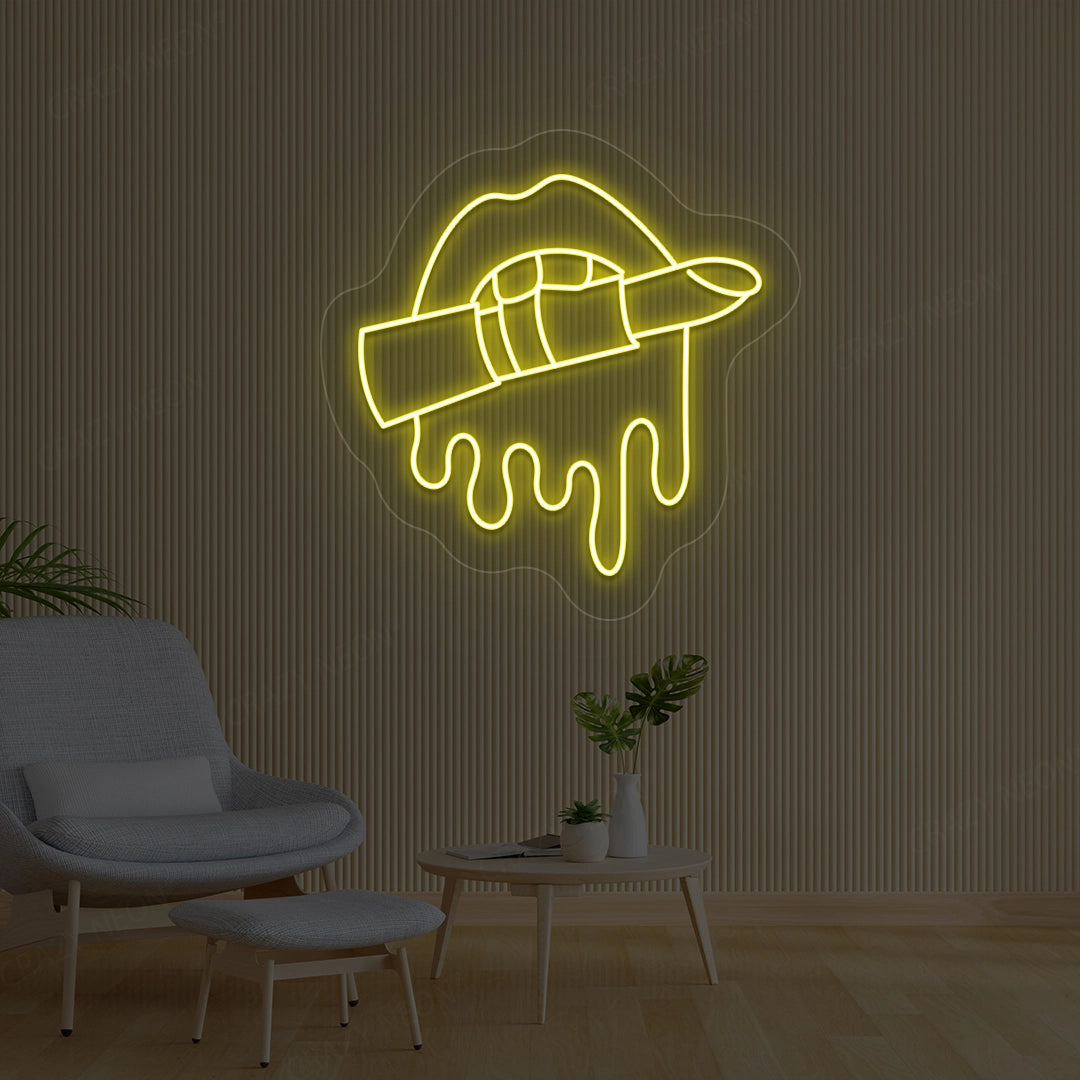Lipstick Makeup Artist Neon Sign image 9