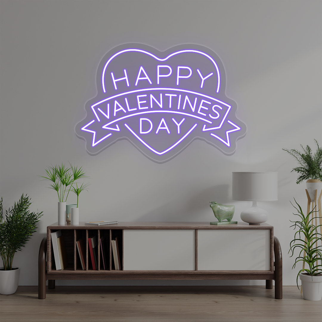 Happy Valentines Day Neon Sign image 7