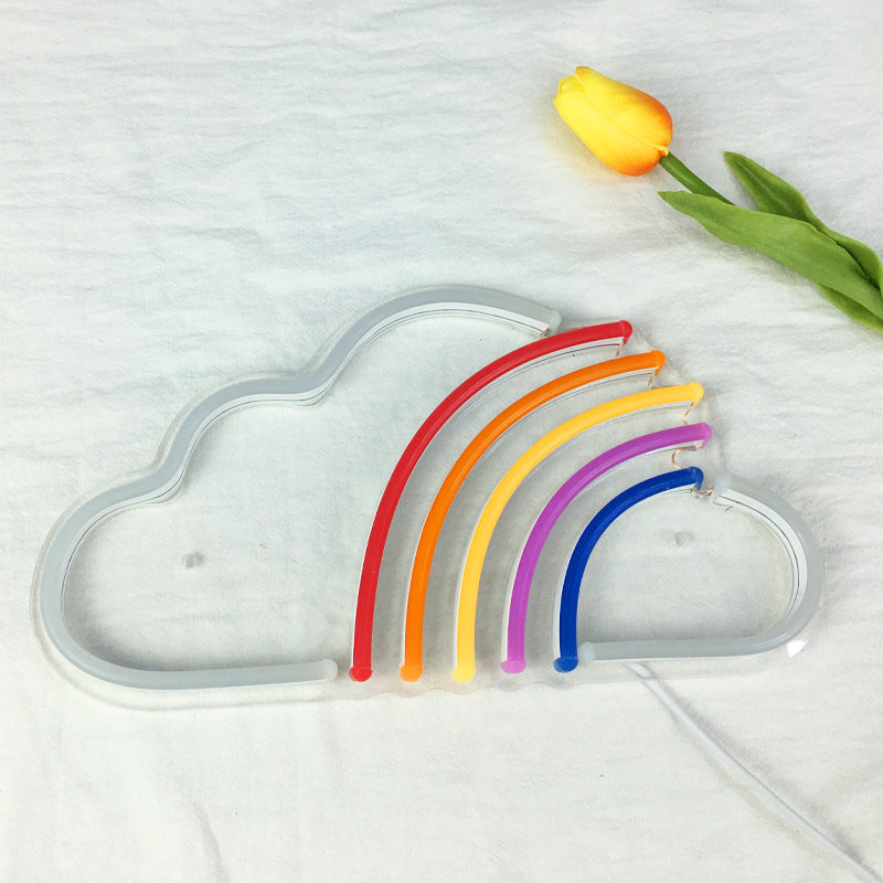 Rainbow LED Neon Sign in Rainbow 2