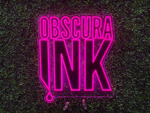 Obscura INK Custom Neon Sign