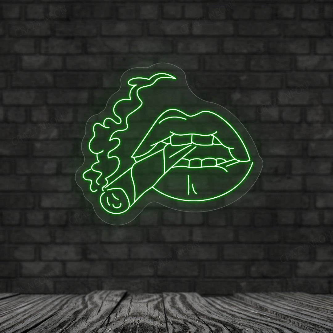 Cigarette in Mouth Neon Sign image 8