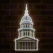 Springfield Capitol Dome LED Neon Sign