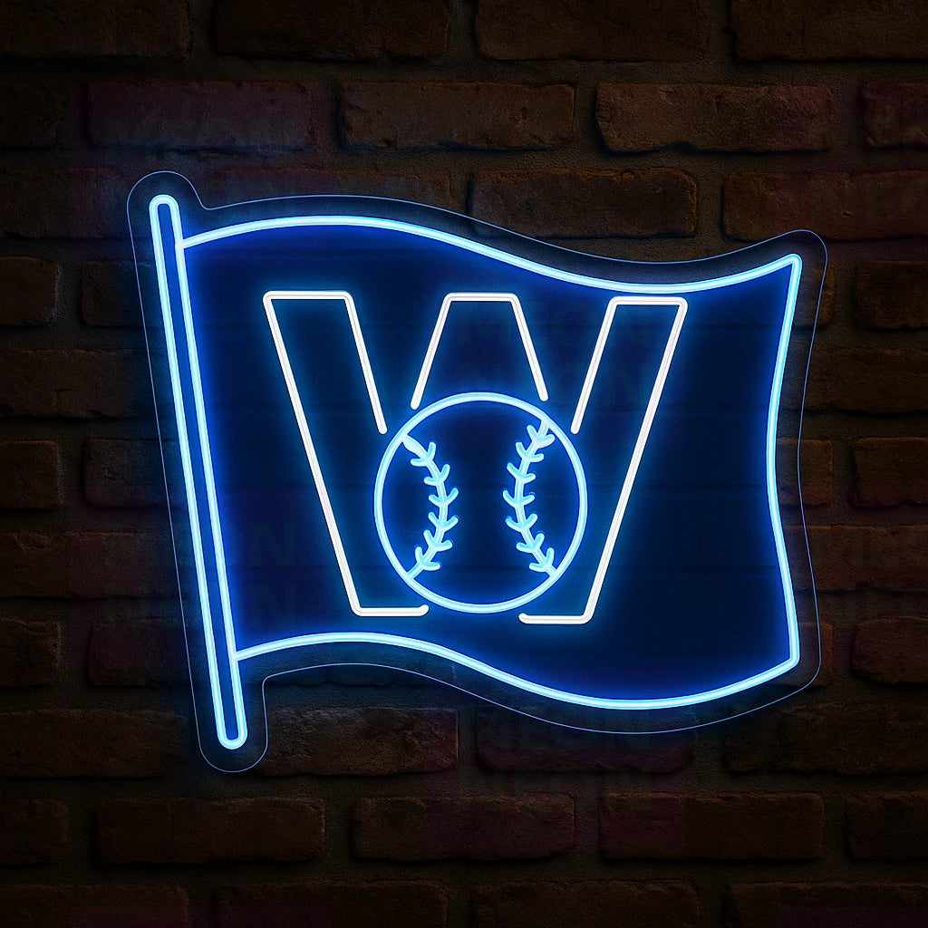 Chicago W Beat LED Neon Sign