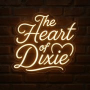 The Heart of Dixie LED Neon Sign