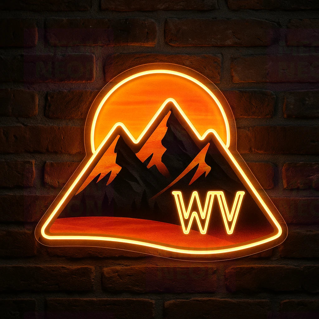 WV Mountain Majesty LED Neon Sign