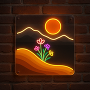 Desert Bloom LED Neon Sign