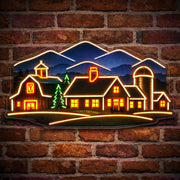 Vermont Farmhouse LED Neon Sign