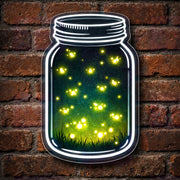 Firefly Jar Summer LED Neon Sign