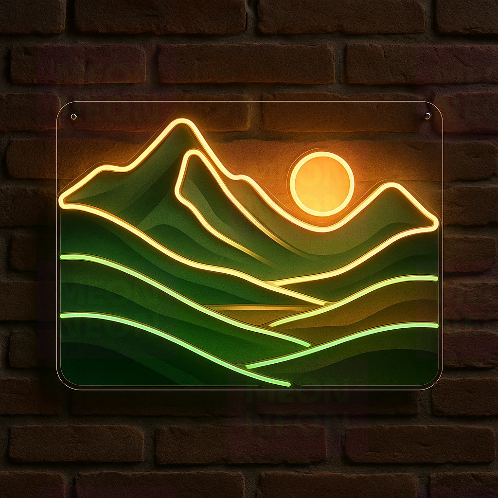 Scenic Idaho LED Neon Sign