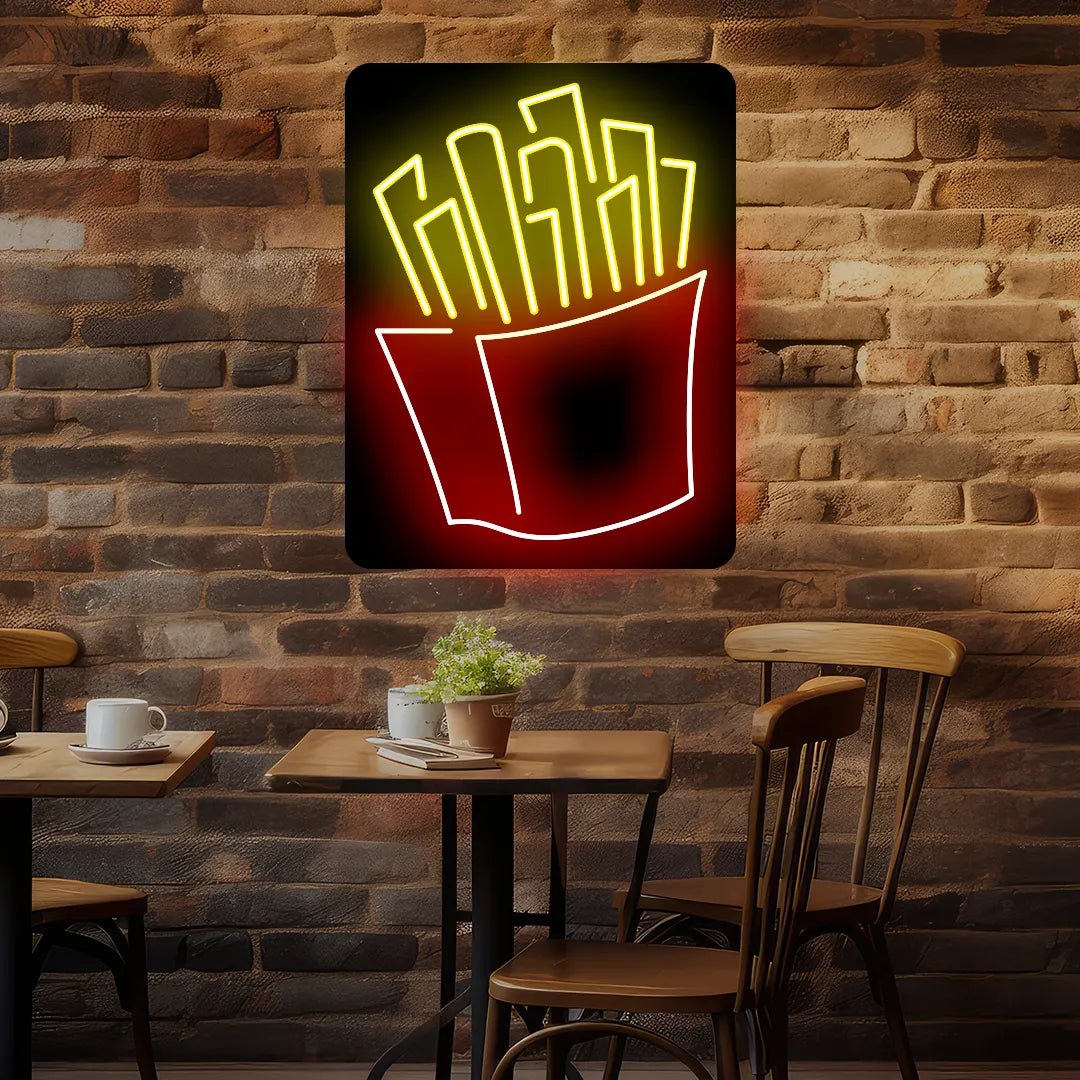 Fries Neon Sign image 0
