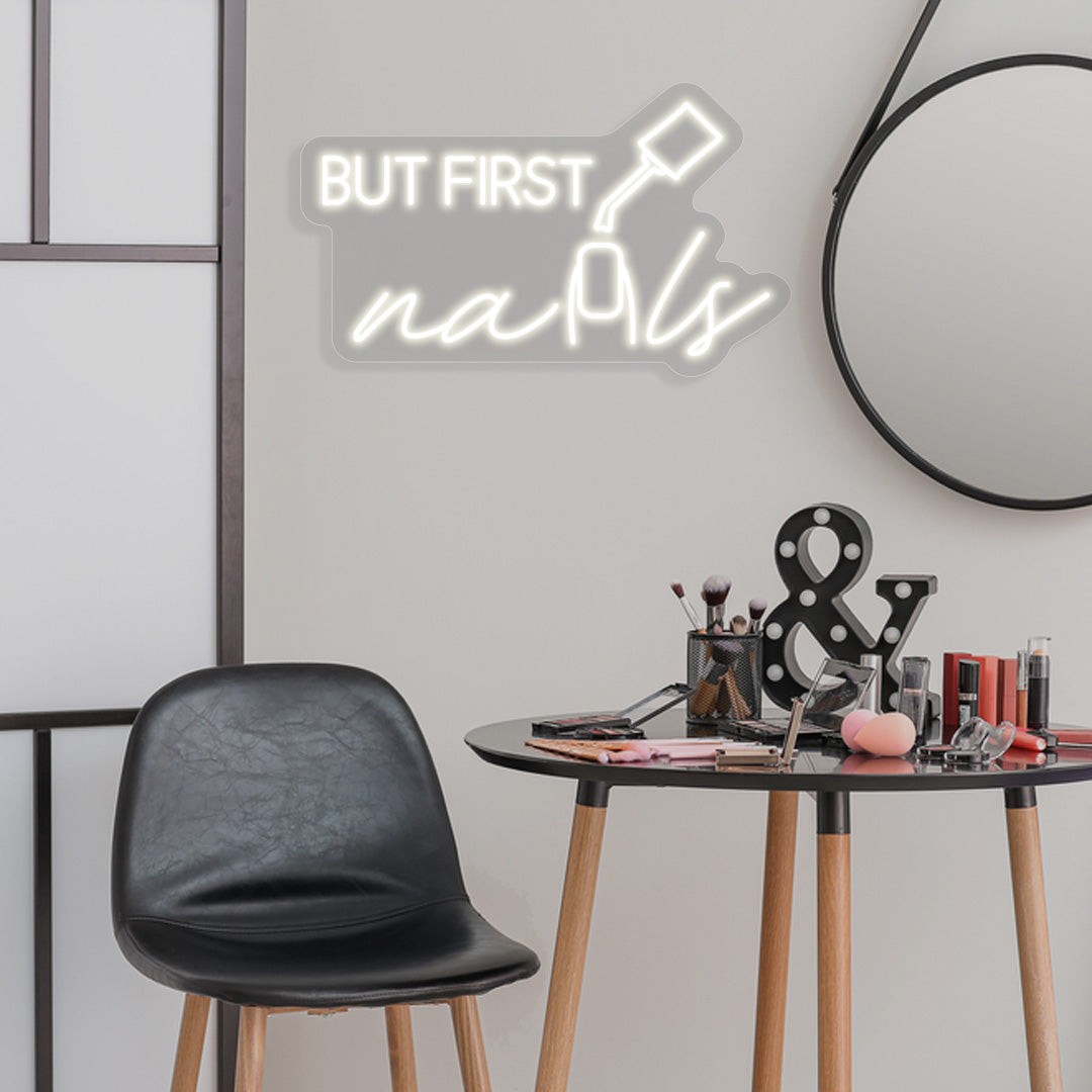 But First Nails Neon Sign image 7