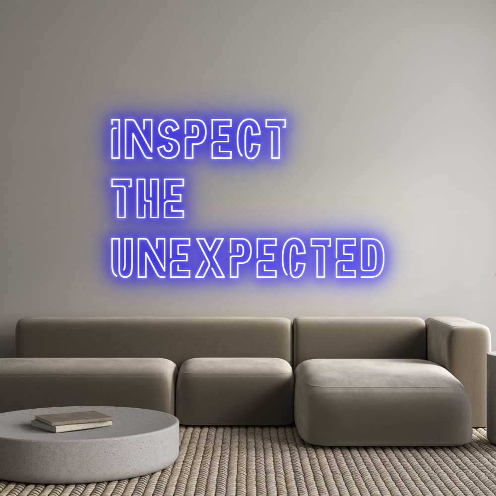 Custom Neon: INSPECT
THE
...
