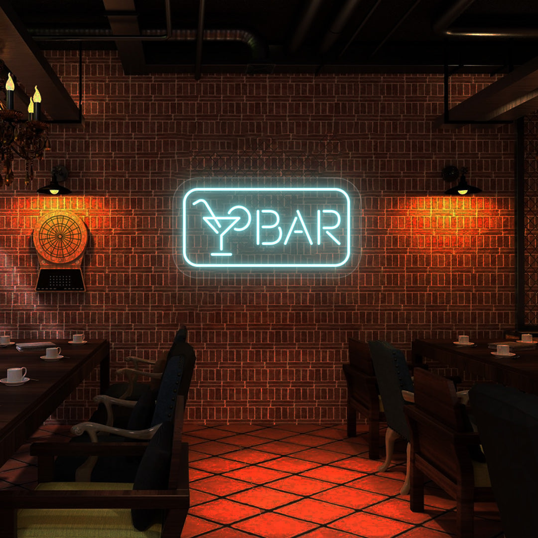 Cocktail Glass Bar Neon Sign image 5