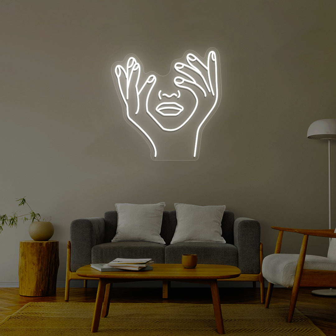 Aesthetic Face Neon Sign image 5
