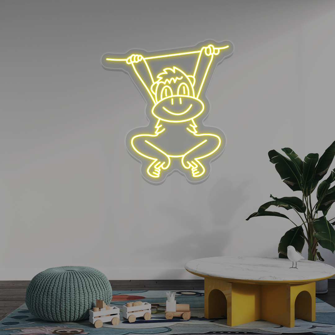 Swinging Monkey Neon Sign image 2