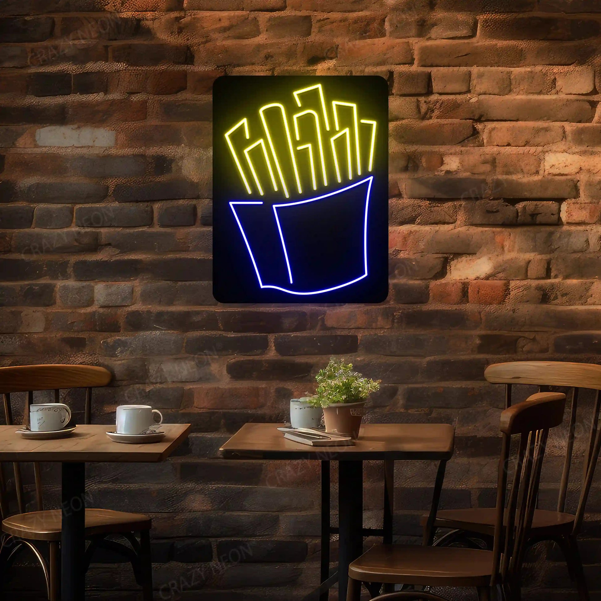 Fries Neon Sign image 3