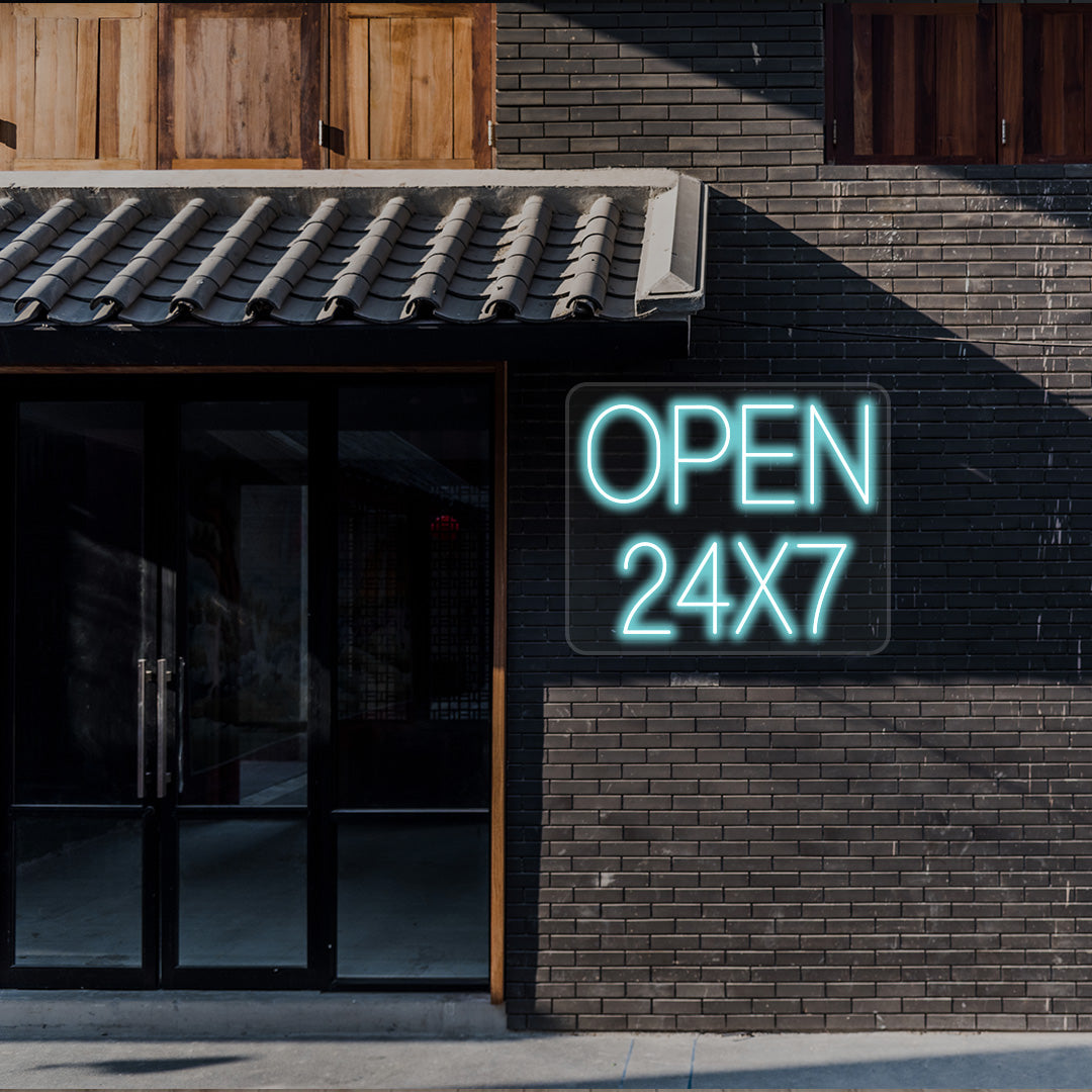 Open 24x7 Sign image 5