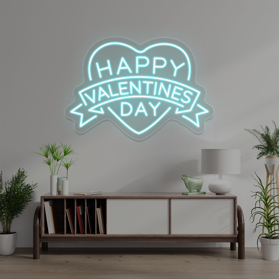 Happy Valentines Day Neon Sign image 2