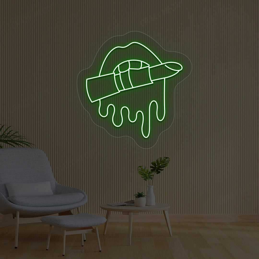 Lipstick Makeup Artist Neon Sign image 2