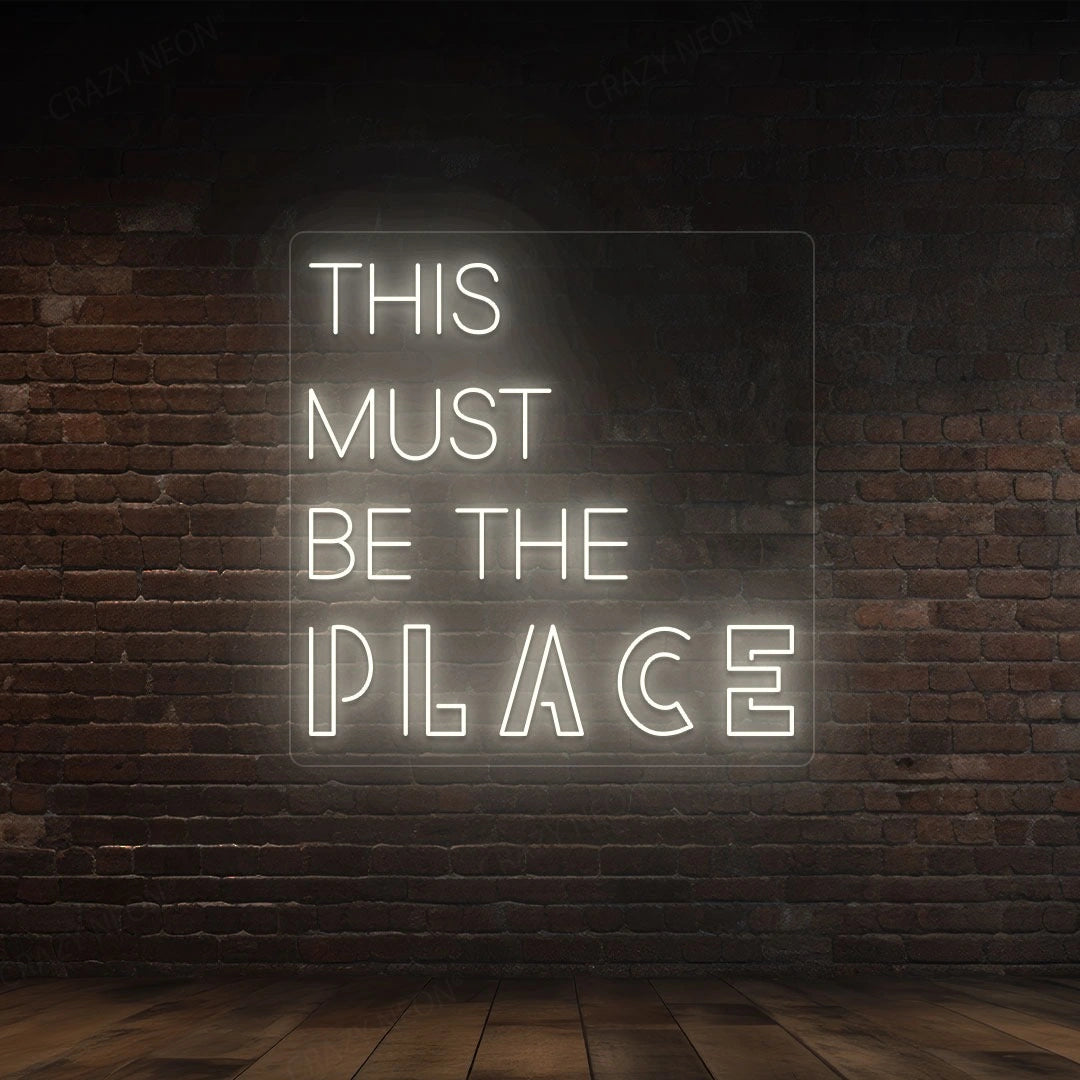 This Must Be The Place Sign image 7