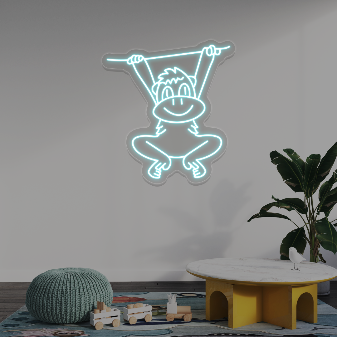 Swinging Monkey Neon Sign image 4